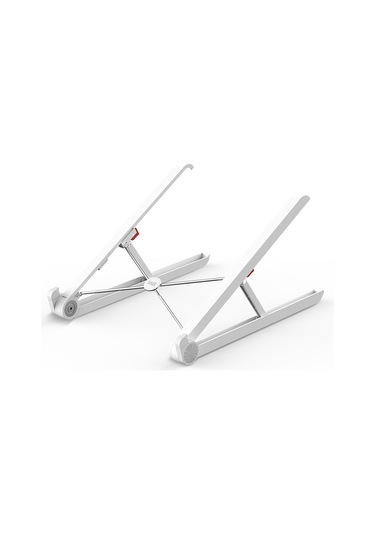 Bix Saiji X1 Alüminyum Notebook Laptop Standı Beyaz