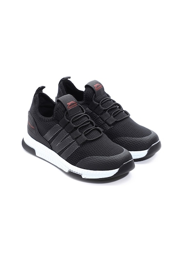 Slazenger EBBA I Çocuk  Siyah - Kırmızı Sneaker