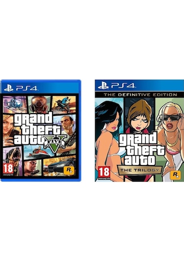 GTA 5 + GTA The Trilogy The Definitive Edition PS4 Oyun