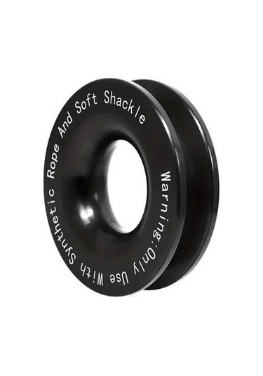 Willowhaven Siyah 41000lbs Çekme Halatlı Kurtarma Halkası Atv Utv Suv Kamyon Off-road