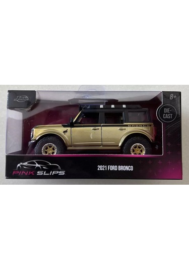 Jada Pınk Slıps 2021 Ford 1/32 Gold Model Araba