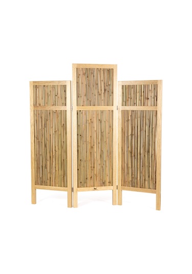 Bamboo Ahşap Paravan