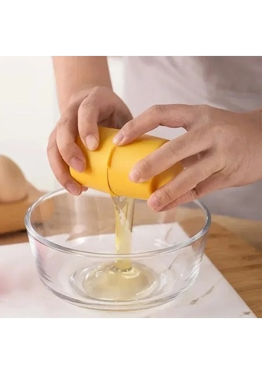 Ulzyvf Yumurta Yumurta Yumurta Topper Sarı/turuncu/gül Sarı Sarı Pişirme Mutfak Kraker Kırmızı Kesici Kabuk Ham Filtre Çırpıcı Ayırıcı Araçları Adet Açacağı 1-3 Ej Sarı