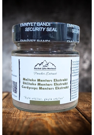 Nurbal Şifa Merkezi Maitake Shiitake Cordyceps Ekstrakt 120 G