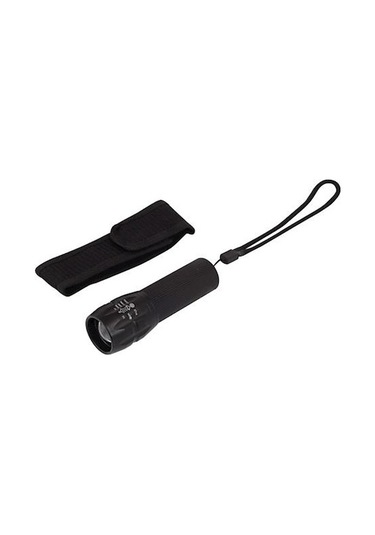 Police Pc - 30 Cree Led + Zoom El Feneri Siyah