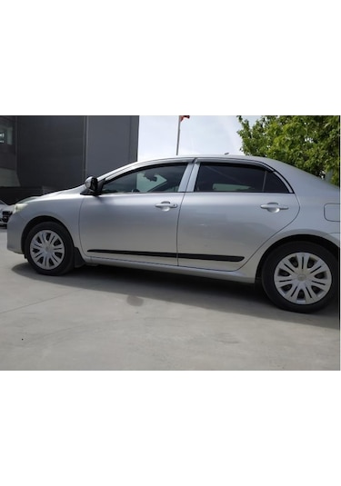 Toyota Corolla Uyumlu Kapı Koruma Çıtası Siyah 4 Parça