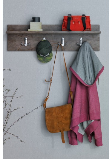 Asela Raflı Antre Genç Odası Askılığı Anahtarlık