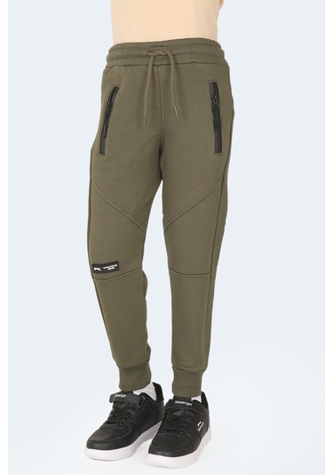 Slazenger Lamya 2 Li Set Unisex Çocuk Haki - Koyu Gri Eşofman Altı Haki - Koyu Gri