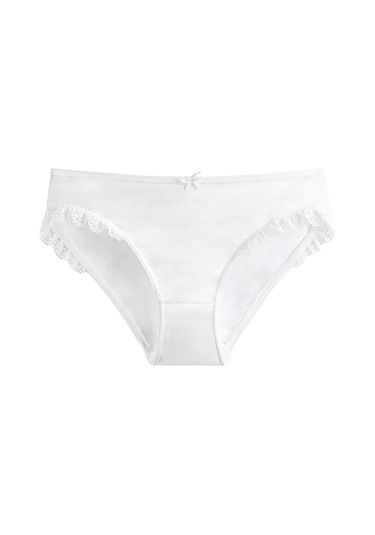 5'li Kadın Külot 2171yy Beyaz