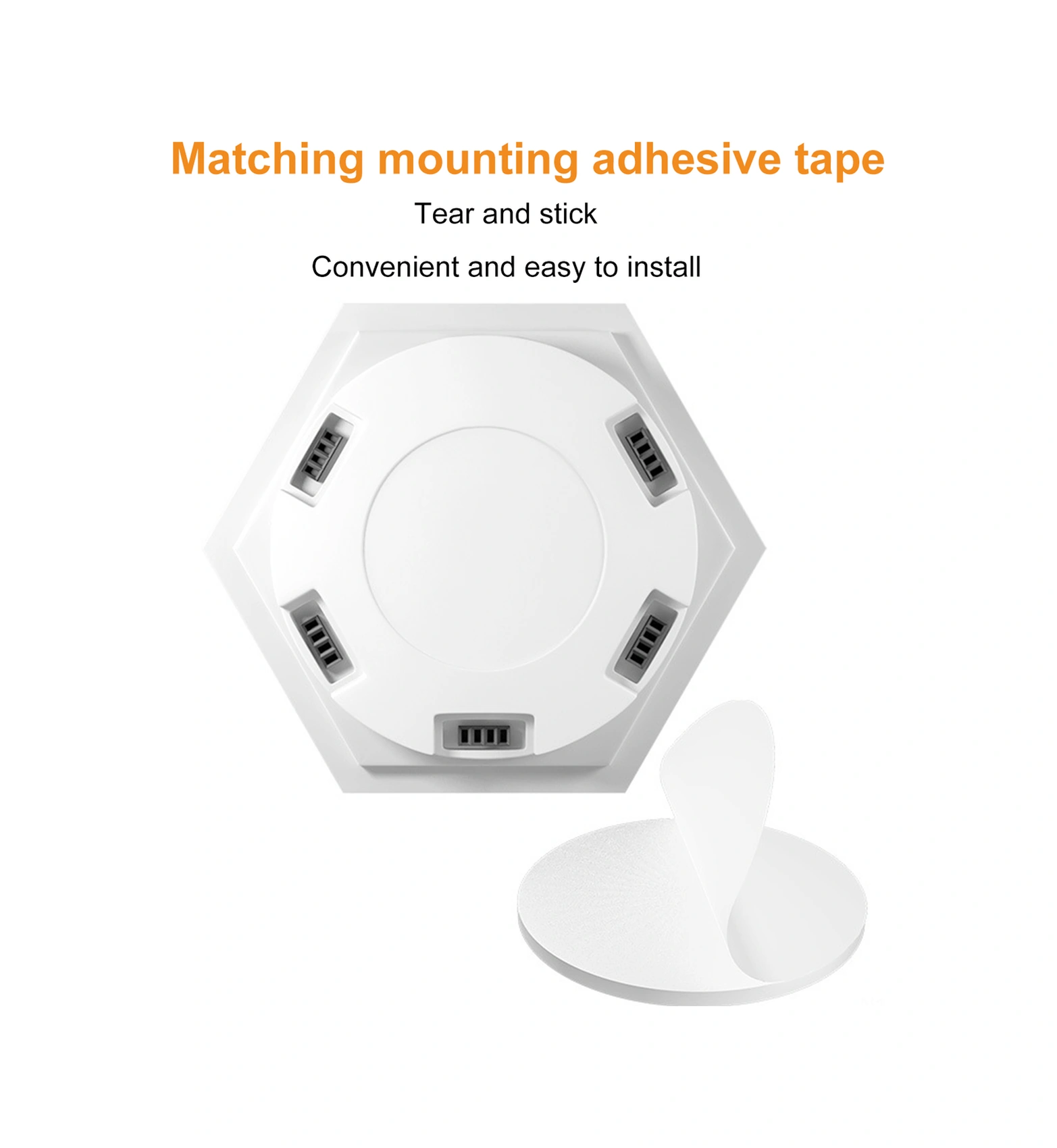 Folinda Dünya Stilinde Led Duvar Lambası, On Dokuzgen Modüler, 3 Renkli Dokunmatik Kontrol, Yatak Odası Dekorasyonu Ve Gece Aydınlatması Çok Renkli