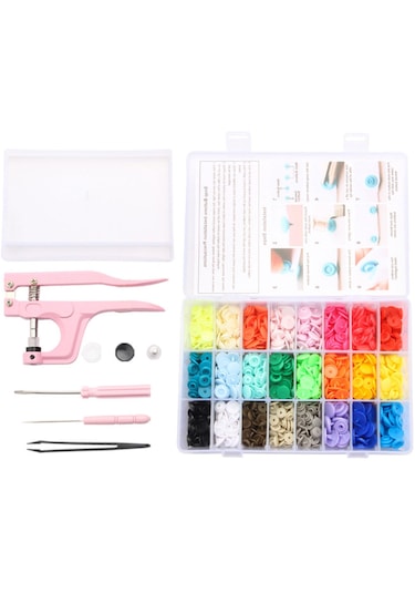 Homyl Yaratıcı El Sanatları Çıtçıt Düğmeleri - Farklı