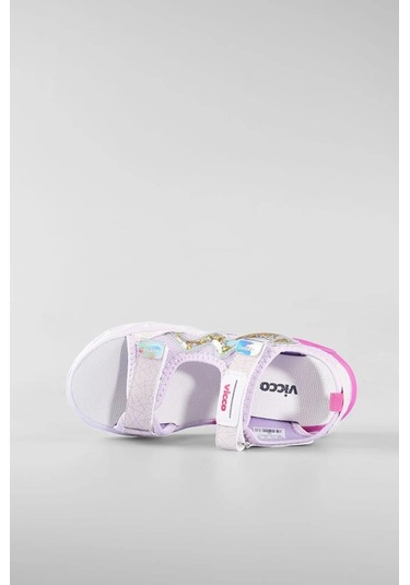 Vicco Legendy 332.f25y.179 Kız Çocık Işıklı Sandalet Lila 31-35 Lila