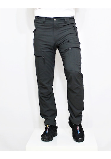 Mudwill Mikro Likralı Yazlık Trekking Pantolon-Gri