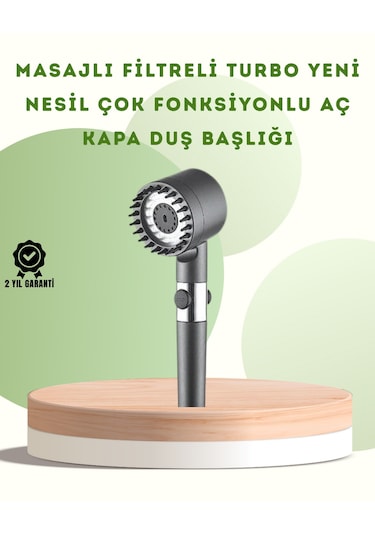 Nrzsnt Banyo İçin Filtreli Duş Başlığı Pratik Kullanım Çok Renkli