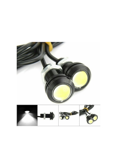 Kartal Gözü Led Gündüz Farı Ayna Altı Led Beyaz Renk 1 Çift