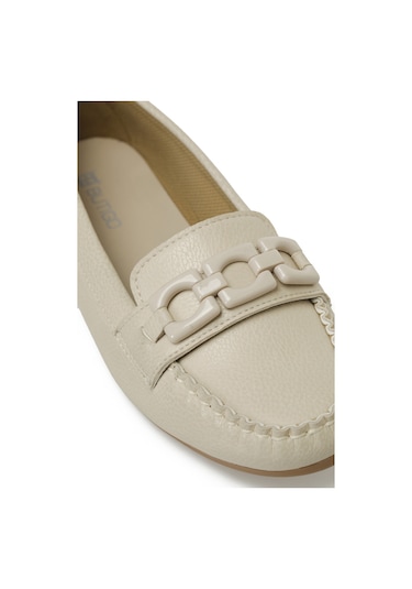 Butigo 25s-116 5fx Bej Kadın Loafer 000000000101983215 Bej