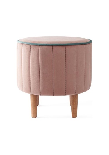 Just Home Lindy Puf - Pembe Pembe