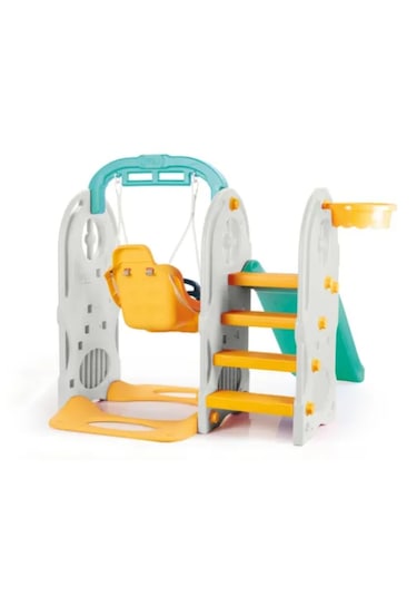 Dolu 4 In 1 Oyun Parkı Beyaz - Turkuaz