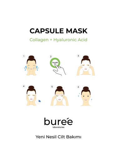 Kapsül Maske Collagen + Hyaluronic Acid Capsul Mask