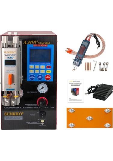 Sunkko A300+ Pil Punto Kaynak Makinesi+73b Kaynak Kalemi