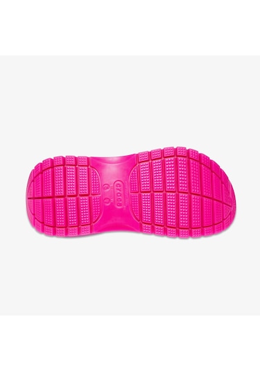 Crocs Classic Mega Crush Kadın Pembe Terlik Düz 207988 Pembe