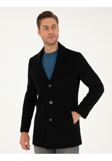 Pierre Cardin Erkek Siyah Kaban 50297487-vr046 Siyah