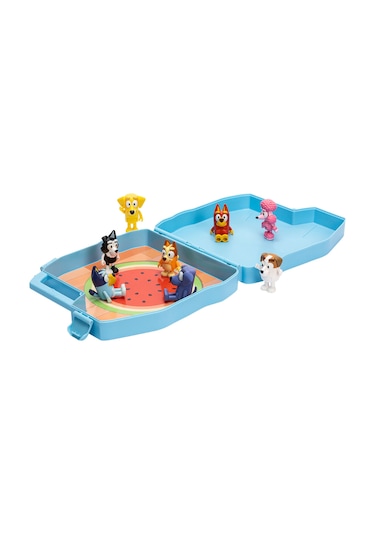Bluey Delüks Taşıma Çantası Ve 8'li Figür Set 17638