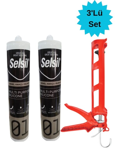 Genel Amaçlı Silikon Şeffaf Fayans Cam Metal Yapıştırmak İçin + Silikon