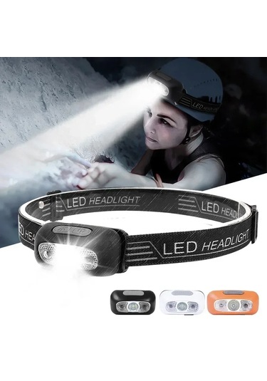 Liangmei Güçlü Işık Far Mini Led Gece Balıkçılık Güçlü Torch