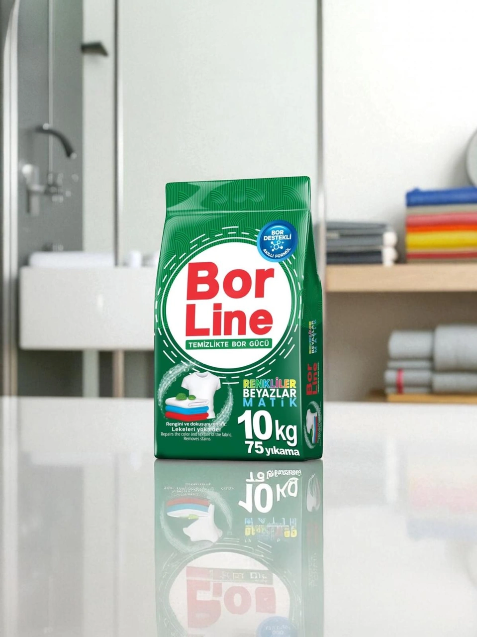 Borline 10 Kg Renkliler Ve Beyazlar İçin Toz Deterjanı