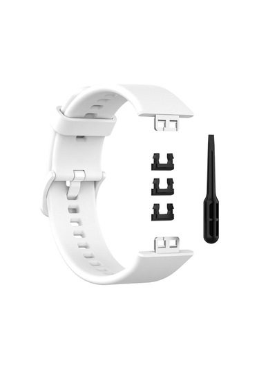 Microcase Huawei Watch Fit 1 için Silikon Kordon Kayış - KY67