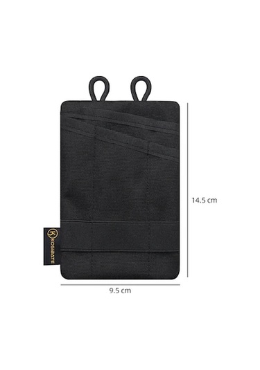 Zcjb Kosıbate H250 Dış Mekan Taşınabilir Kart Tutucu Anahtar Saklama Çantası Yeşil Yeşil