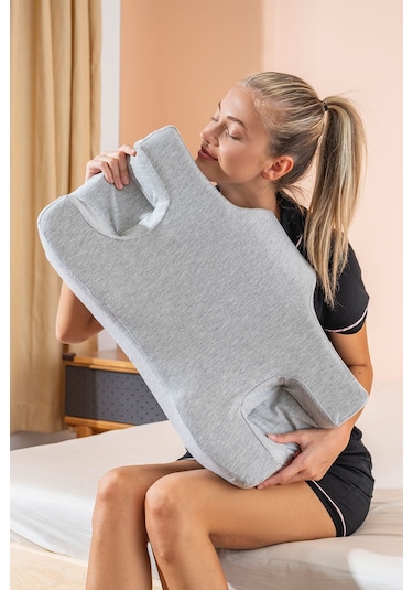 Venüs Kırışık Önleyici Güzellik Yastığı Ortopedik Visco Yastık 62 38 10cm Beyaz