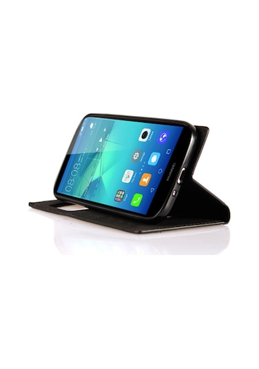 Huawei Gt3 Gizli Miknatisli Pencereli Magnum Kilif Siyah 149967802