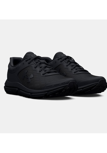 Under Armour Erkek UA Charged Assert 10 Koşu Ayakkabısı 3026175-004 Siyah