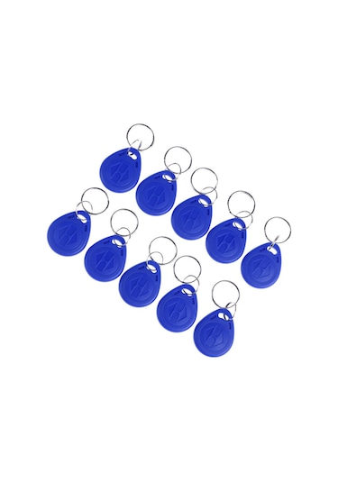 Wozlo Chip TK4100 Rfid Manyetik Anahtarlık Tag Göstergeç Proximity Anahtarlık 50 Adet