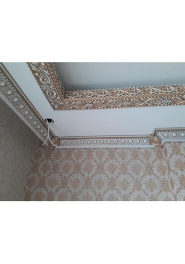 Docogold Boyanabilir Saray Tavan Çıta Bordür 8cm X 100cm