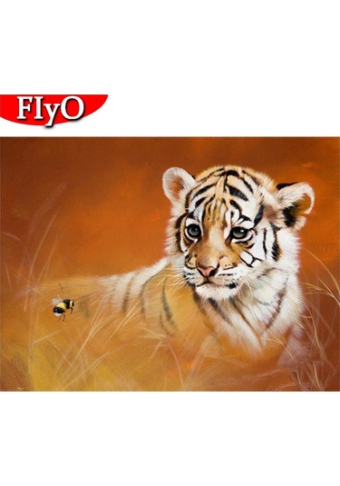 Koyu Yeşil 5d Dıy Elmas Boyama Aslan Tam Matkap Kare Mozaik El Yapımı Hediye Nakış Hayvan Ev Dekorasyon 30x40cm