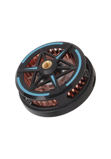 Mufunye S6 Telefon Soğutucu: Magsafe Manyetik, Yarıiletken Soğutma Teknolojisi, 5500 Rpm Turbin Fan, Akıllı Sıcaklık Kontrolü - Siyah