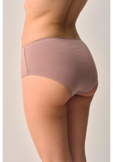 Amarelle Mila Siyah,ten,mocha Yüksek Bel 3'lü Paket Pamuklu Külot