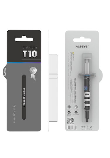 Alseye T10 Platinum 2-gr -13-9w /m-k-iletkenlik Termal-macun