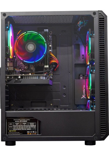 Turbox TX45 i7-860 8 GB 256 GB SSD 4 GB 23.8" Free Dos Curved Masaüstü Oyuncu Bilgisayarı