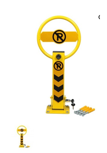 Melzohome Simit Tipi Çift Tarafa Yatar Gömme Kilitli Bariyer