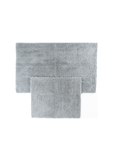 Soley Monolo %100 Doğal Pamuk 2'li Banyo Halısı Seti Çok Renkli