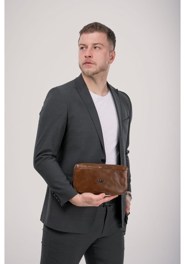 Ççs Erkek El Çantası Ccs31612 Kahve Kahve Kahverengi