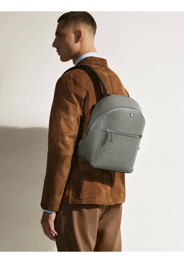 Montblanc 4810 Mini Sırt Çantası 199326 Gri