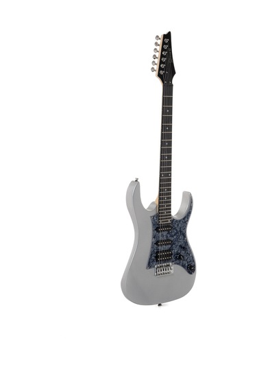 Strauss Esh-22 Ms Elektro Gitar Hss - Metalik Gri