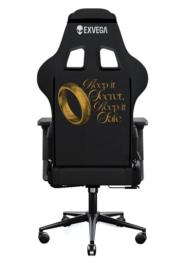 Exvega Vesta 2025 Kumaş Oyuncu Koltuğu Siyah Lord Of The Rings