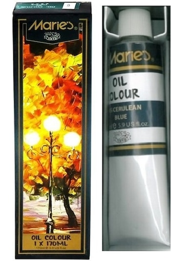 Maries Yağlı Boya 170 ML Cerulean Blue (Gök Mavisi) 455
