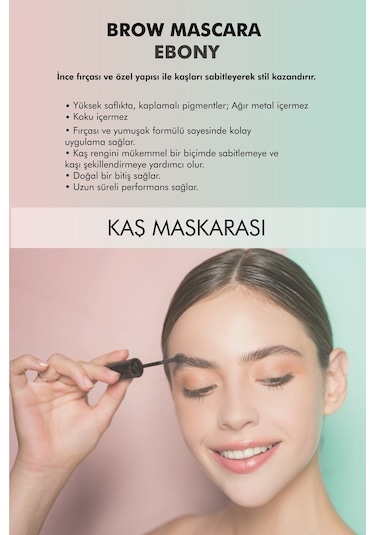 Farmasi Kaş Maskarası Ebony 5 ML
